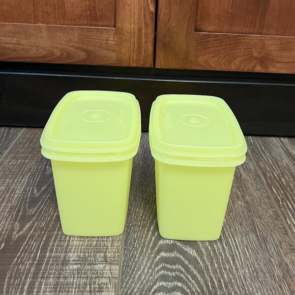 Vintage Tupperware Shelf Saver Stackable Container – Set of 2 - Picture 7 of 11